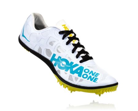 Hoka Rocket MD Track Spikes Barbati - Cuie Atletism Negrii / Albastri | RO-efuYQv1